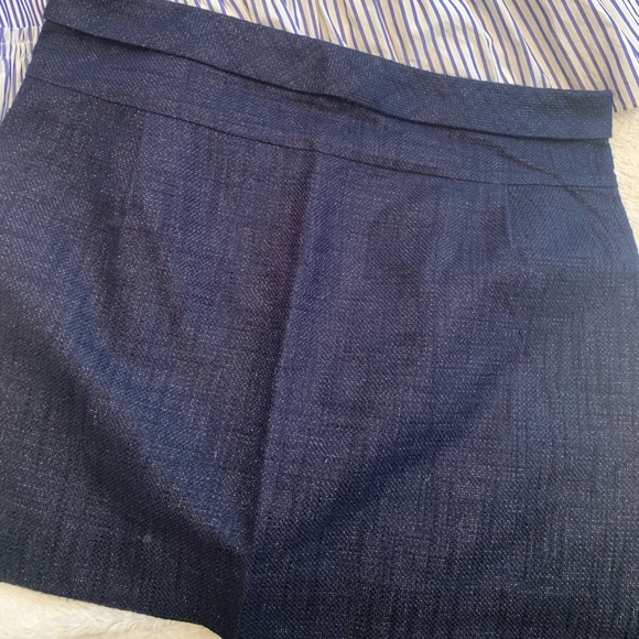 J. Crew Metallic Linen Mini Skirt - Picture 2 of 10